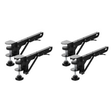 4PCS Foldable Bracket Computer Keyboard Desk Extender Support Keyboard Arm Stand Folding Desktop for Laptop Monitor