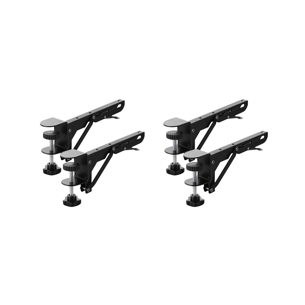 4Pcs Foldable Bracket Computer Keyboard Desk Extender Support Keyboard Arm Stand Folding Desktop For Laptop Monitor 6031529320618