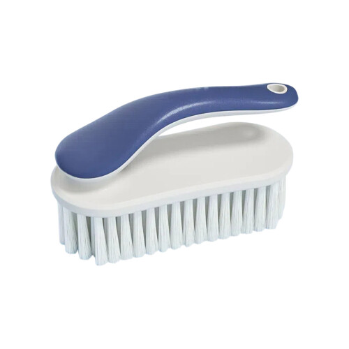 Shoe Brush Long Handle Soft Bristles Hangable Crevice 1