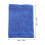 Cache-oreilles d'hiver en coton bleu pour chien 2