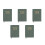 5Pièces Planners Quotidiens A5 Vert Olive Couverture PU Résistante 8