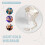 Beautiful Adult Wig light gold Braid Dressing 5