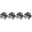 40Pcs Plastic Mic Cable Clamps Black Mic Accessories Cable Organizer 7