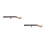 2Pcs Handcrafted Violin Neck with Ebony Fingerboard 7