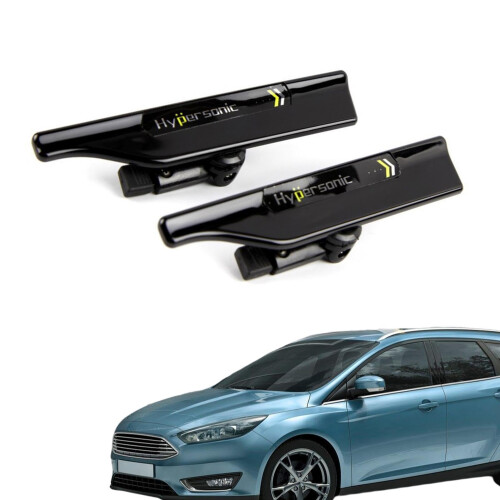 Universal Windshield Wiper Holder and Protector, Heat Resistant ABS, Extend Lifespan, Black