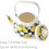 Checkered Lemon Tea Kettle – 2L Enamel Stovetop Kettle 4