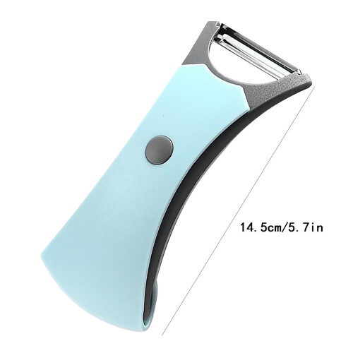 2-in-1 Fruit and Vegetable Peeler with Rotating Blades 2