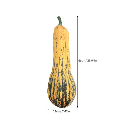 Yellow Simulation Pumpkin Pillow Soft Plush Vegetable Sofa Cushion 1
