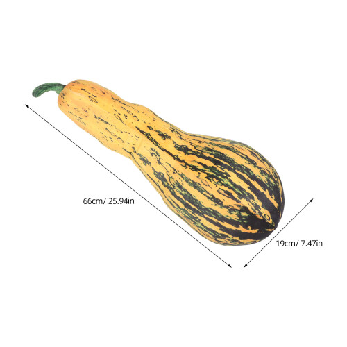Yellow Simulation Pumpkin Pillow Soft Plush Vegetable Sofa Cushion 2