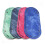 2Pcs Blue Handbag Bottom Shaper with Rivets Denim Cloth Purse Insert 3