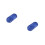 2Pcs Blue Handbag Bottom Shaper with Rivets Denim Cloth Purse Insert 5
