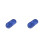 2Pcs Blue Handbag Bottom Shaper with Rivets Denim Cloth Purse Insert 6
