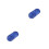2Pcs Blue Handbag Bottom Shaper with Rivets Denim Cloth Purse Insert 7