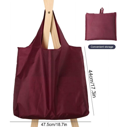 Kraftig sammenleggbar handlepose - polyester, 22,5 kg 1