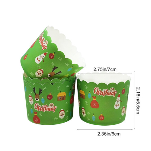 Mittelgroße Cupcake-Förmchen aus Papier, 50er-Packung 2
