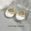 Elegante statement oorbellen met parelinleg 3
