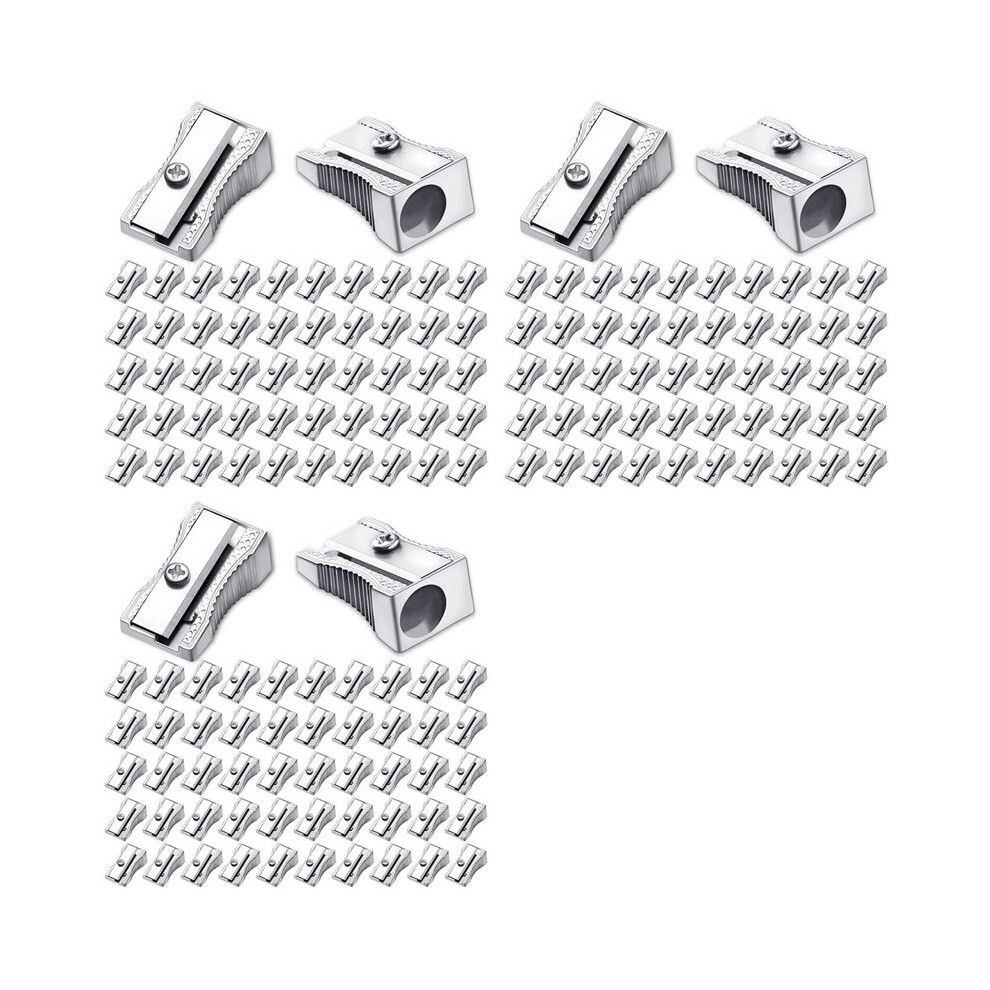 Photos - Other Office Equipment Jojomino 288 Pcs Metal Pencil Sharpeners Handheld Metal Pencil Sharpeners Single Hole Aluminum Alloy Manual Pencil Sharpener 