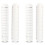 Wearable Nurse Notepad Wristbands, 4 Pack Silicone Reminder Bracelet Write  Memo,White 1