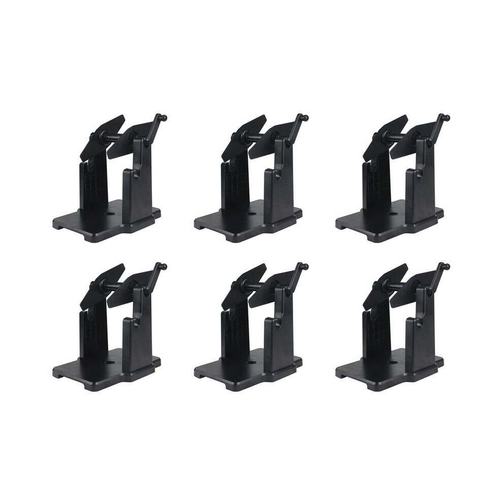 6X External Rolls Label Holder, 2 In 1 Fanfold Stack Paper Holder For Desktop Thermal Label Printer 6034240107186