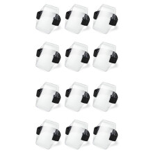 Arm Badge Holder - 12Pcs Armband ID Card Holder Waterproof Armband Badge with Adjustable Elastic Strap