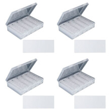 4Set 30 mm Myntkapslar Ps Runt Mynthållarfodral och 6 Storlekar (19/20/22.25/25/27/30 mm) Protect Packning