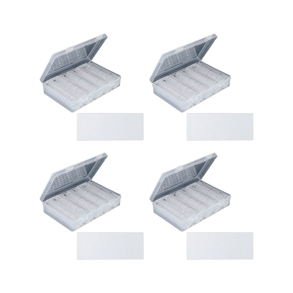 4 Set 30 Mm Coin Capsules Ps Round Coin Holder Case And 6 Sizes (19/20/22.25/25/27/30Mm) Protect Gasket 6033391820609