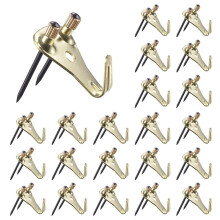 80 Pack 50 Lbs Picture Frame Hangers Hooks with Nails, Heavy Duty Plaster Wall Pro Photo/Heavy Mirror Hanging Kit