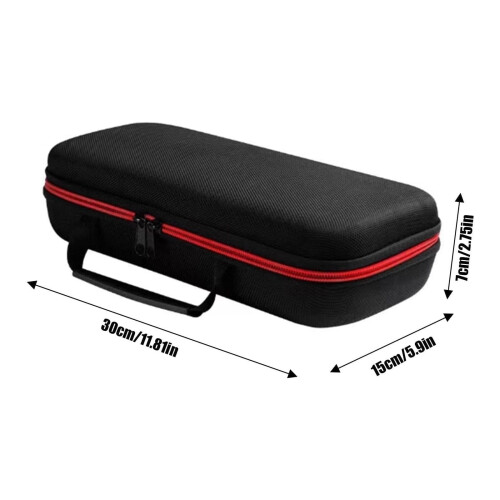 Portable Hard Microphone Case with Strap Shockproof Storage for Wireless Microphone Equipment 2