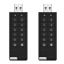 2X la Clé USB 3.0 Cryptée et Sécurisée Met L'Accent sur la Confidentialité et la Sécurité, en Toute Tranquillité D', 32 G