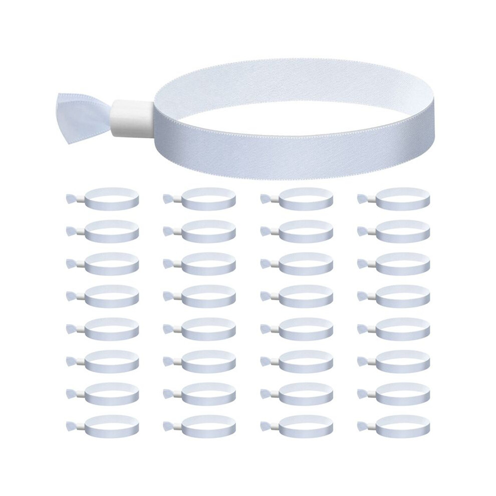 Photos - Other Furniture Jojomino 200 Pcs Cloth Event Wristbands, Colored Wrist Bands for Events, for Concert Wrist Strap  (White)