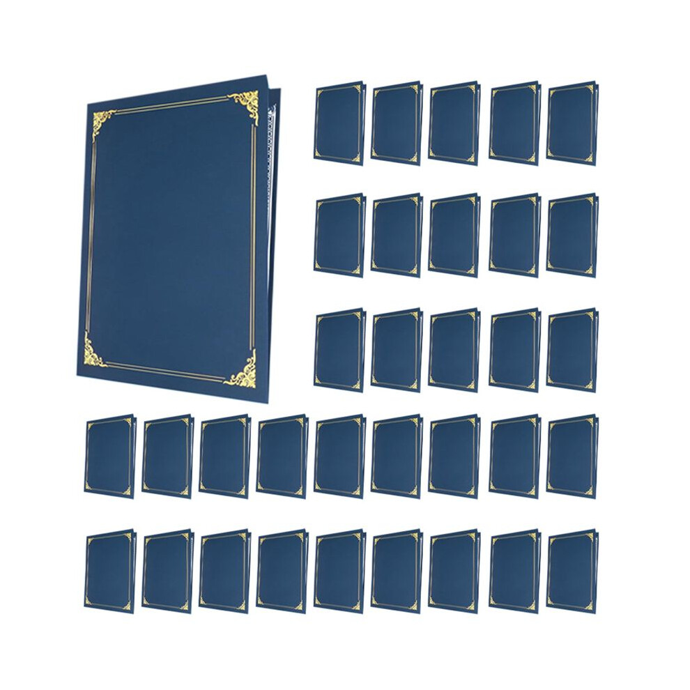 Certificate Holders, 150 Packs Diploma Holders, Certificate Covers With Foil Border For Letter Size 8.5X11 Inch Gold 6031836925216