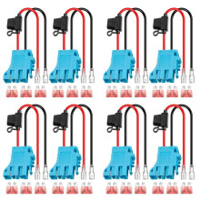 8Pack 12 AWG Kabelboomconnector Vervanging voor Peg-Perego 12Volt SLA Batterij Rijspeelgoed met Zekering