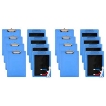 8x Magnetic Clipboards Clip with Low Profile Letter Size Clipboards 9x12.5Inch Standard Clip