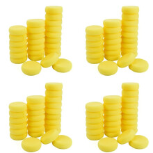 100 Pezzi di Spugna per Pittura, Spugna per Artisti per Acquerello, Artigianato, Ceramica, Argilla, Ceramica, Pittura del Viso e Uso Domestico