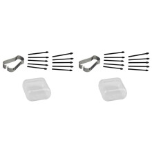 Embouts de Rechange pour 2, Embouts de Stylo Durables pour Marqueurs 1/2 Pointes de Stylo (20 Pièces) avec Outil Noir