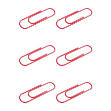 Super Große Büro Klammern mit Vinylbeschichtung, 180Er Pack 4 Zoll Sortierte Farbe, Jumbo Papier Clip Halter, Großer Blatt Halter für Dateien,