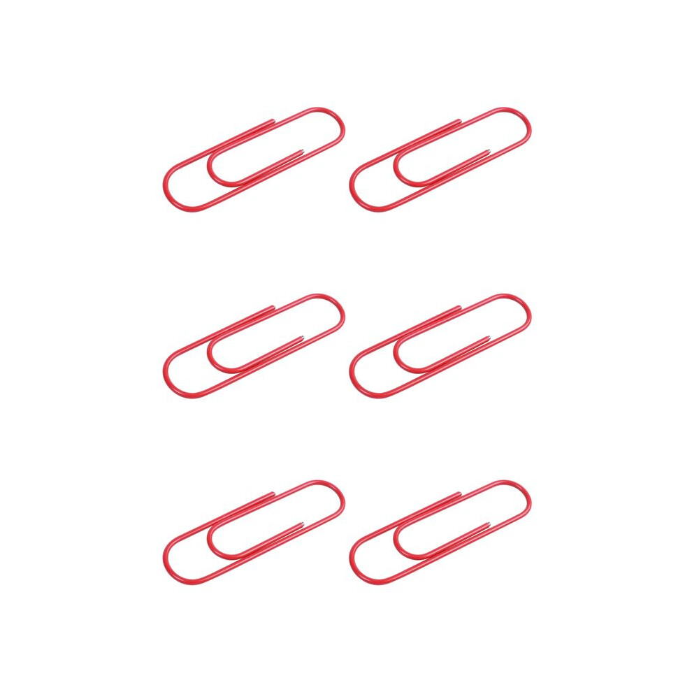 Photos - File Folder / Lever Arch File Super Large Paper Clips Vinyl Coated, 180 Pack 4 Inch Assorted Color Jumbo Paper Clip Holder (10 cm)