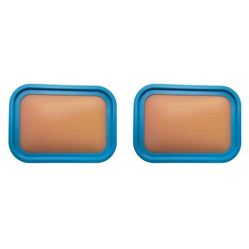 2X Acupuncture Skill Learning Practice Simulation Skin Model Acupuncture Training Bag Practice Board