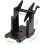 5X External Rolls Label Holder, 2 in 1 Fanfold Stack Paper Holder for Desktop Thermal Label Printer 4