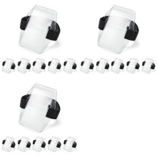 Arm Badge Holder - 18Pcs Armband ID Card Holder Waterproof Armband Badge with Adjustable Elastic Strap