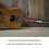 Guitar fret polishing tool red replaceable file 4