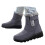 Botas de neve femininas, botinhas de inverno impermeáveis de cano curto. 3