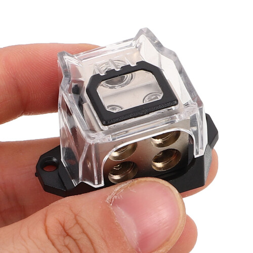 Car Audio 4-Way Power Distribution Block Compact Design 2