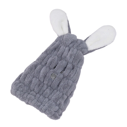Πετσέτα Coral Fleece με σχέδια κουνελιού, μαλακό απορροφητικό ύφασμα για προσωπική 1