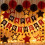 Blue Birthday Decoration Set: Pre-Assembled Banner, 4