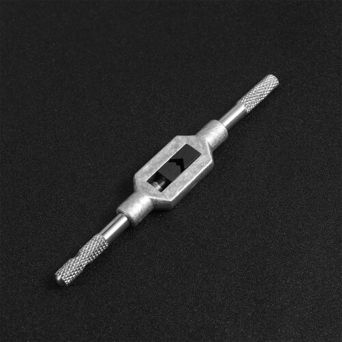 Metric Hand Tap Wrench Set, Plated Handles, Tapping Hand Tool for Precision Threading 2
