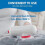 18-Piece Vacuum Storage Bags with USB Pump 4