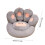 Coussin en peluche douce en forme de patte de chat (1 pièce) 3