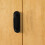 Homoyoyo Elegant Black Stainless Steel Door Handle Easy Push Pull Function 4