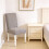 Stretch Dining Chair Covers Solid Color 3 pcs 4